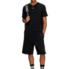 p-marshy-od Sweatshorts med silverfärgad oval D p-marshy-od Sweatshorts med silverfärgad oval D