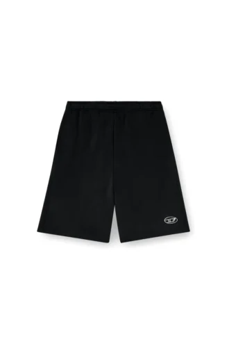 p-marshy-od Sweatshorts med silverfärgad oval D p-marshy-od Sweatshorts med silverfärgad oval D