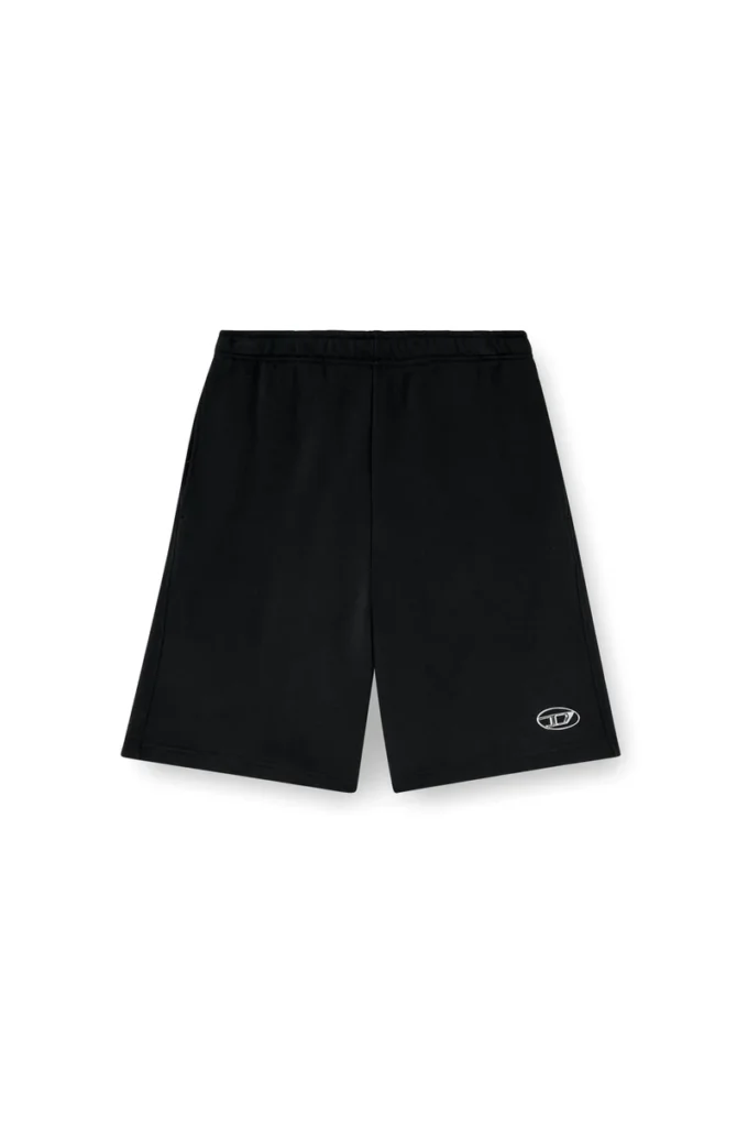p-marshy-od Sweatshorts med silverfärgad oval D p-marshy-od Sweatshorts med silverfärgad oval D