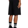 p-marshy-od Sweatshorts med silverfärgad oval D p-marshy-od Sweatshorts med silverfärgad oval D