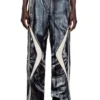 p-theck-bmcz Biker-trompe l’oeil satin track pants p-theck-bmcz Biker-trompe l’oeil satin track pants
