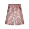 p-warky-short Vaffelshorts med medeltida tryck p-warky-short Vaffelshorts med medeltida tryck