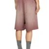 p-warky-short Vaffelshorts med medeltida tryck p-warky-short Vaffelshorts med medeltida tryck