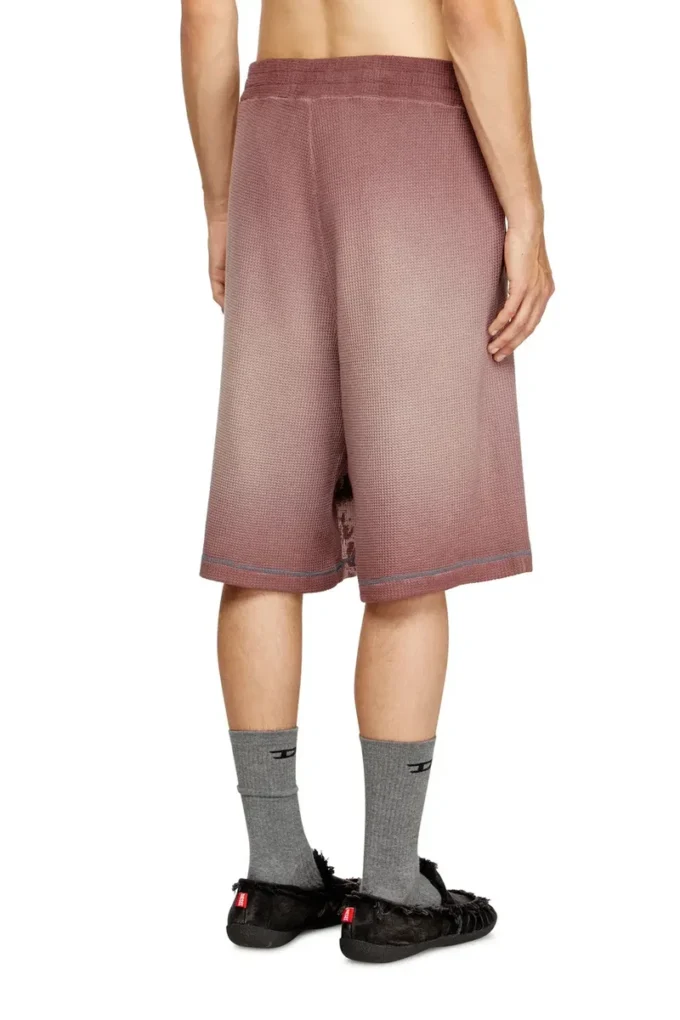 p-warky-short Vaffelshorts med medeltida tryck p-warky-short Vaffelshorts med medeltida tryck