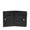 play bi-fold zip ii Liten plånbok i glansigt läder