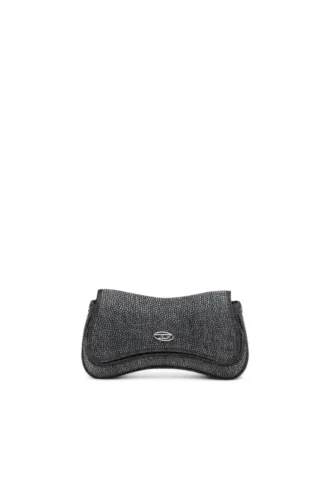 play clutch Play-Clutch i kristallfärgad denim