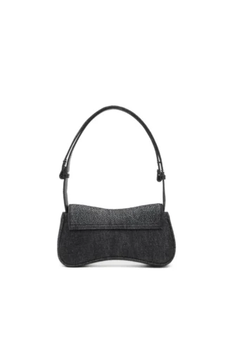 play clutch Play-Clutch i kristallfärgad denim