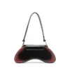 play crossbody Play-axelväska i tryckt glansig PU play crossbody Play-axelväska i tryckt glansig PU