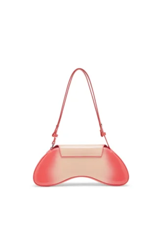 play crossbody Play-axelväska i tryckt glansig PU