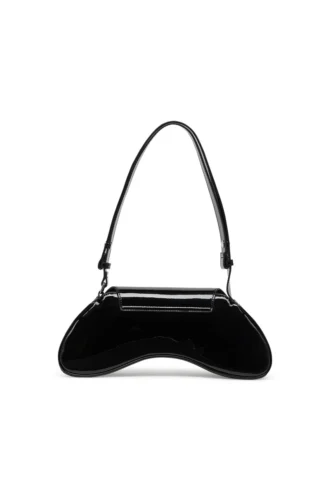 play crossbody Play-Crossbody-väska i glansig PU