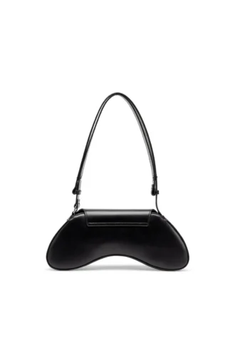 play crossbody Play-Crossbody-väska i halvblankt läder