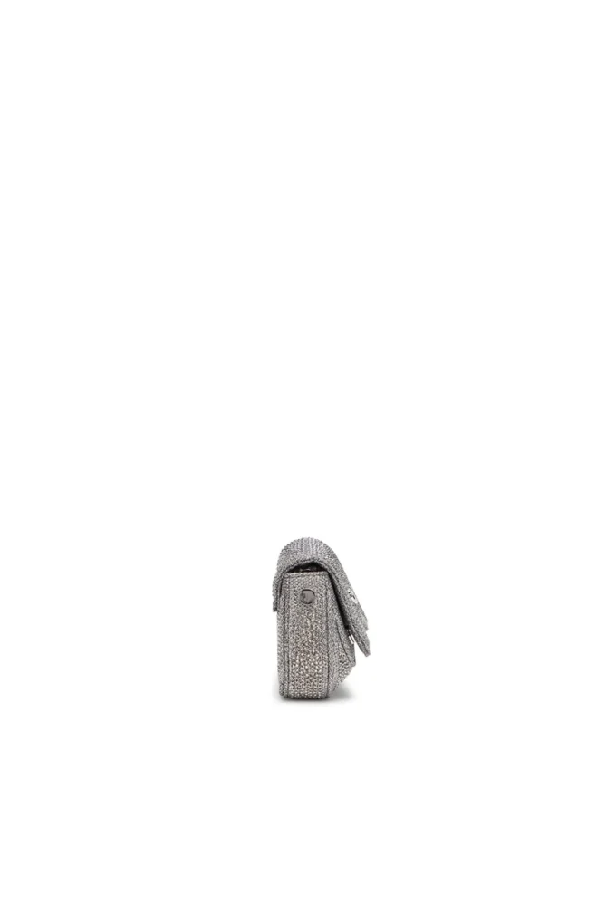 play crossbody xs Play-Mini crossbody-väska i kristall Lurex