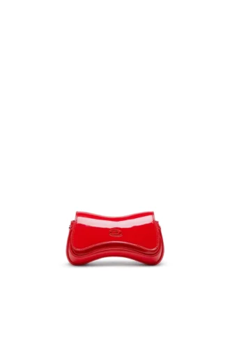 play crossbody xs Play-Small crossbody-väska i glansig PU