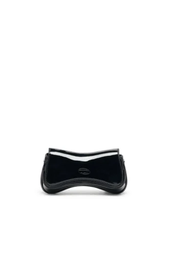 play crossbody xs Play-Small crossbody-väska i glansig PU