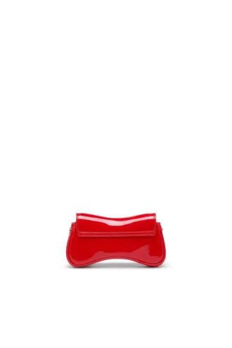 play crossbody xs Play-Small crossbody-väska i glansig PU
