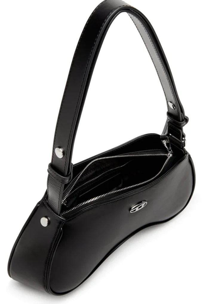play shoulder Play-Semi gloss läder axelväska play shoulder Play-Semi gloss läder axelväska