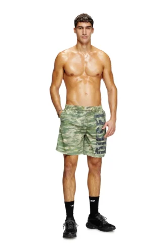 powel-47.5-utlt Boardshorts i kamouflage ripstop