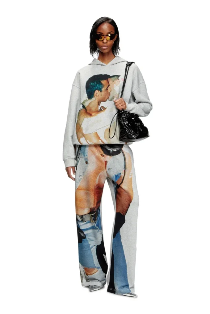 pr-s-boxt-hood-tom25 Hoodie med grafiskt tryck