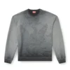 s-aron Blekt sweatshirt med devoré Phoenix-logotyp s-aron Blekt sweatshirt med devoré Phoenix-logotyp