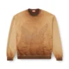 s-aron Blekt sweatshirt med devoré Phoenix-logotyp s-aron Blekt sweatshirt med devoré Phoenix-logotyp