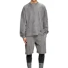 s-baxt-t1 Sweatshirt med krackelerad effekt och mikro-logo s-baxt-t1 Sweatshirt med krackelerad effekt och mikro-logo