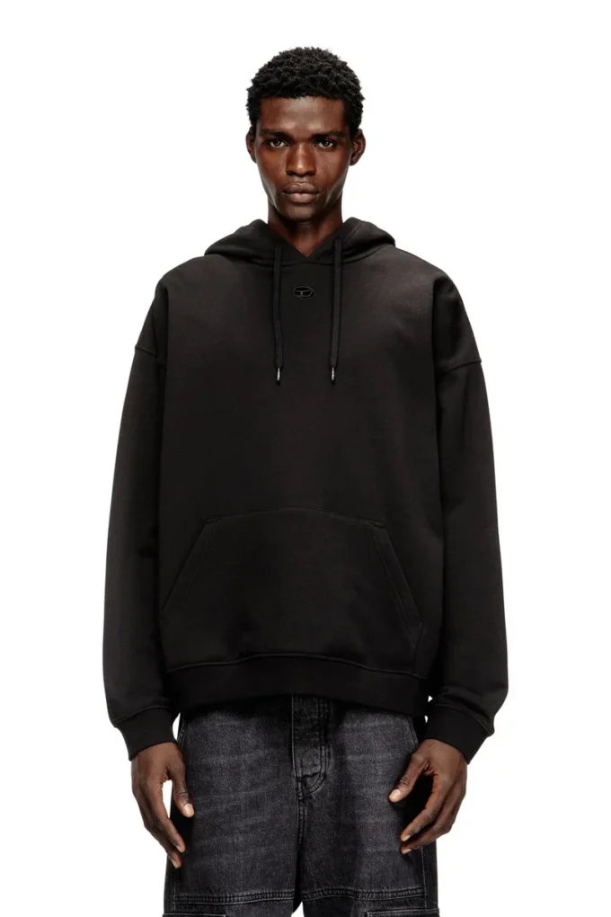 s-boxt-hood-dco Hoodie med avslappnad passform och känguruficka s-boxt-hood-dco Hoodie med avslappnad passform och känguruficka