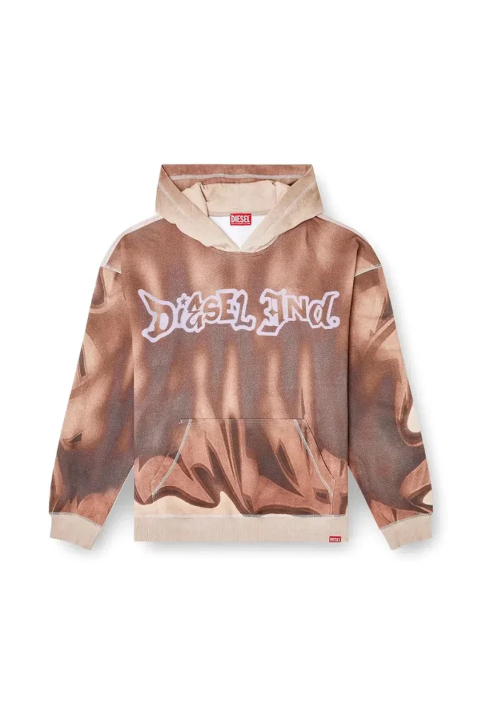 s-boxt-hood-show Hoodie med graffititryck s-boxt-hood-show Hoodie med graffititryck