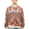 s-boxt-hood-show Hoodie med graffititryck s-boxt-hood-show Hoodie med graffititryck