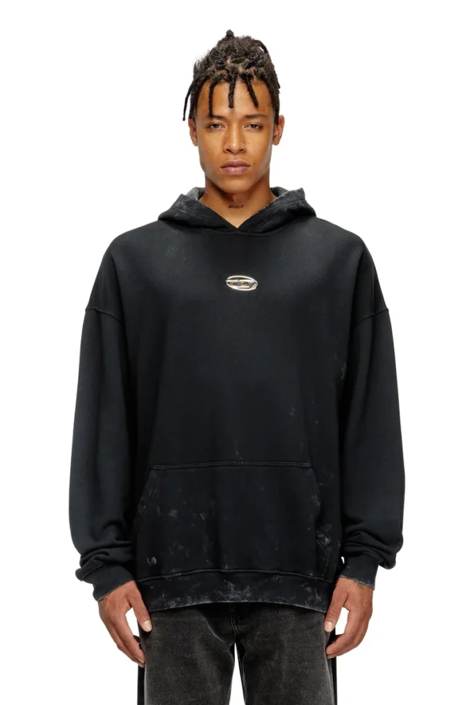s-boxt-hood-t10 Hoodie med utskuren metall Oval D s-boxt-hood-t10 Hoodie med utskuren metall Oval D