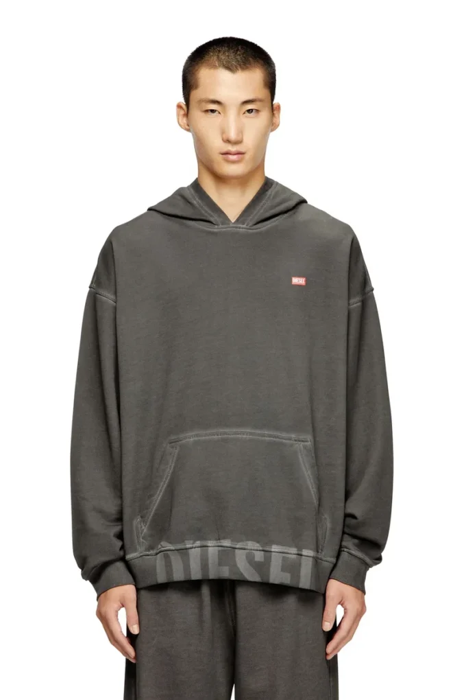 s-boxt-hood-t4 Hoodie i bomull med känguruficka s-boxt-hood-t4 Hoodie i bomull med känguruficka