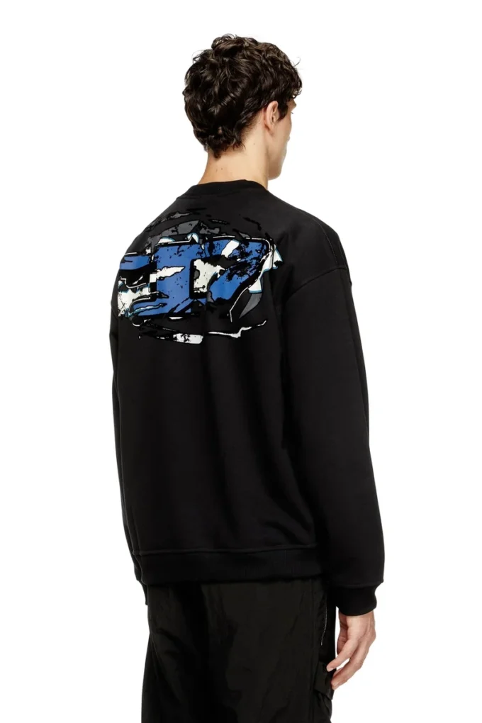 s-boxt-t2 Sweatshirt med Oval D-logotyp