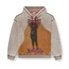 s-boxton-hood Hoodie med tryck och nitar s-boxton-hood Hoodie med tryck och nitar