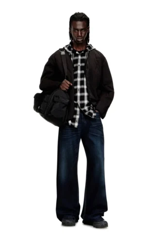 s-boys Quiltad jacka i fodrad stil