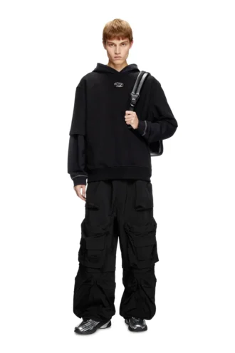 s-cooling-l1 Sweatshirt med halvlånga ärmar och metallisk logotyp
