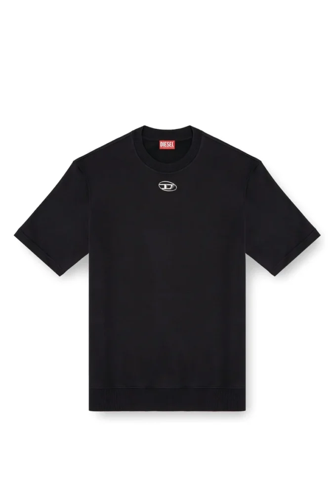 s-cooling-l1 Sweatshirt med halvlånga ärmar och metallisk logotyp s-cooling-l1 Sweatshirt med halvlånga ärmar och metallisk logotyp
