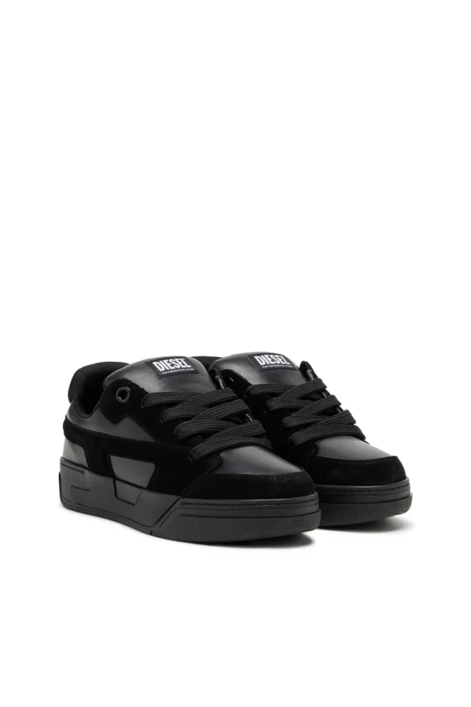 s-d-ollie low D-Ollie-Monochrome sneakers i mocka och läder s-d-ollie low D-Ollie-Monochrome sneakers i mocka och läder
