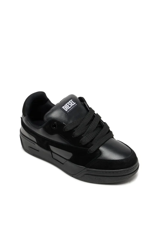 s-d-ollie low D-Ollie-Monochrome sneakers i mocka och läder s-d-ollie low D-Ollie-Monochrome sneakers i mocka och läder