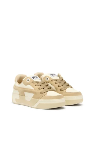 s-d-ollie low w D-Ollie-Distressed sneakers i läder och mocka