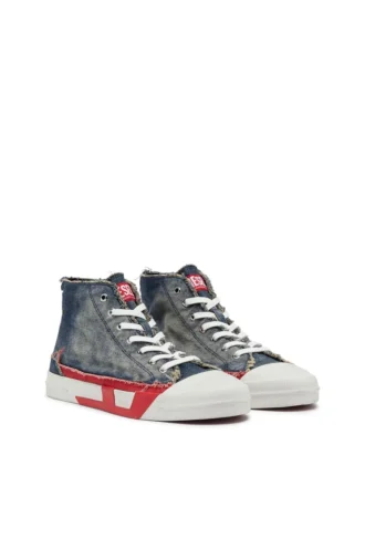 s-d-verse mid ii D-Verse-Högskor i denim med D-logotyp
