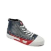 s-d-verse mid ii D-Verse-Högskor i denim med D-logotyp s-d-verse mid ii D-Verse-Högskor i denim med D-logotyp