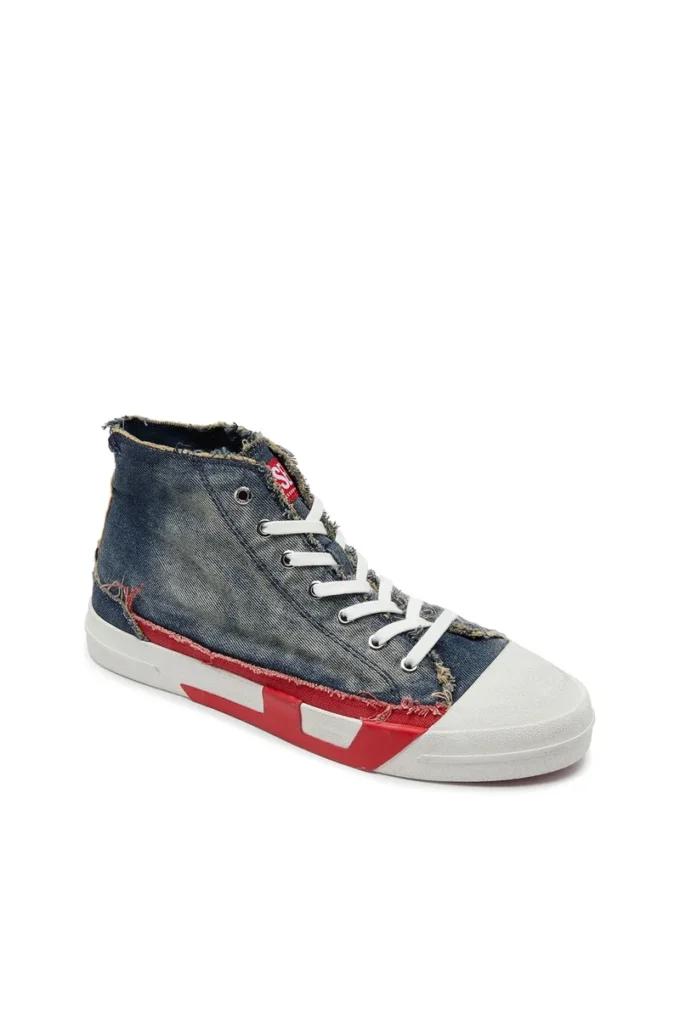 s-d-verse mid ii D-Verse-Högskor i denim med D-logotyp s-d-verse mid ii D-Verse-Högskor i denim med D-logotyp