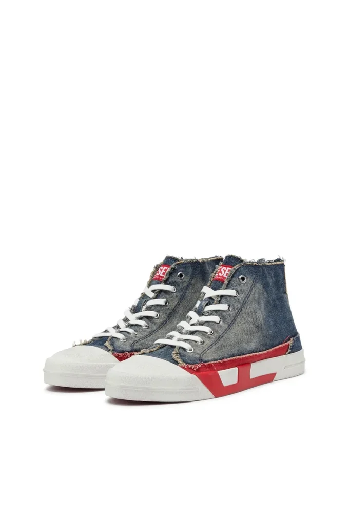 s-d-verse mid ii D-Verse-Högskor i denim med D-logotyp s-d-verse mid ii D-Verse-Högskor i denim med D-logotyp