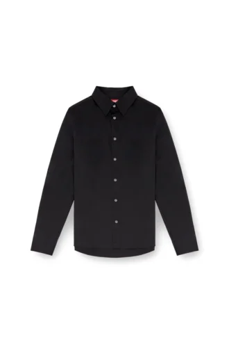 s-fitty-a Formell skjorta med broderad logotyp på kragen
