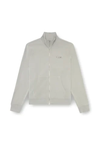 s-ginni-zip-od Sweatshirt med dragkedja och metalliskt logo