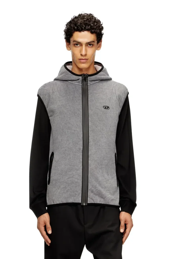s-haky-new Ärmlös hoodie med dragkedja s-haky-new Ärmlös hoodie med dragkedja