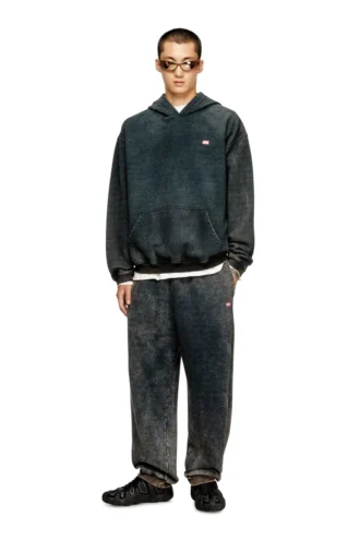 s-kai Hoodie i bomull med känguruficka