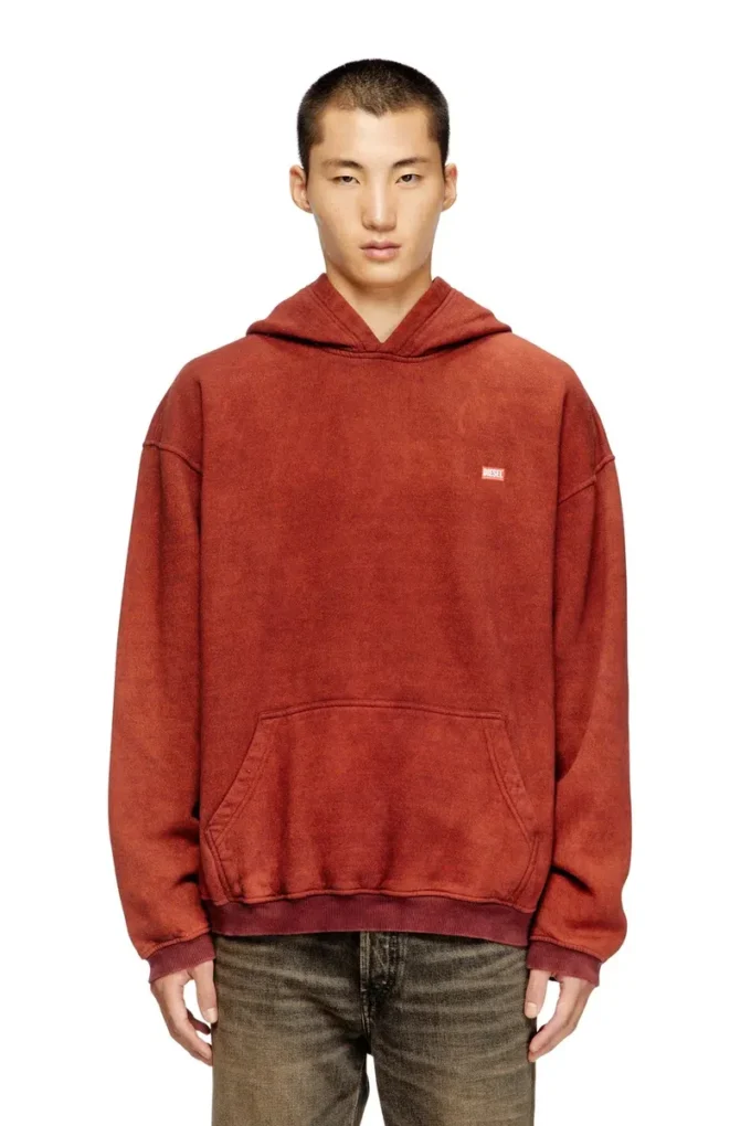 s-kai Hoodie i bomull med känguruficka s-kai Hoodie i bomull med känguruficka