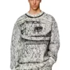 s-macoval Sweatshirt med sprucken beläggning s-macoval Sweatshirt med sprucken beläggning