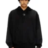 s-macs-hood-od Hoodie med metalliskt logo s-macs-hood-od Hoodie med metalliskt logo