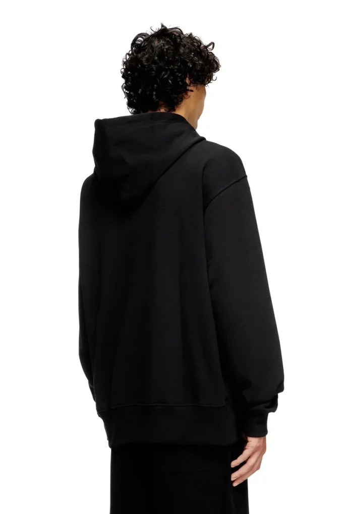 s-macs-hood-od Hoodie med metalliskt logo s-macs-hood-od Hoodie med metalliskt logo